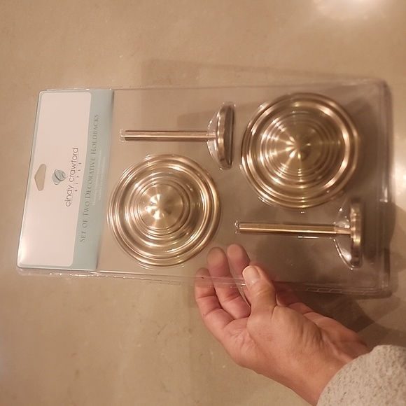 Set of 3(X2per)Cindy Crawford Decorative Drape Holdbacks - Picture 5 of 5